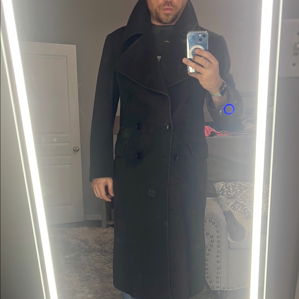 Armani Collezioni Wool trench coat